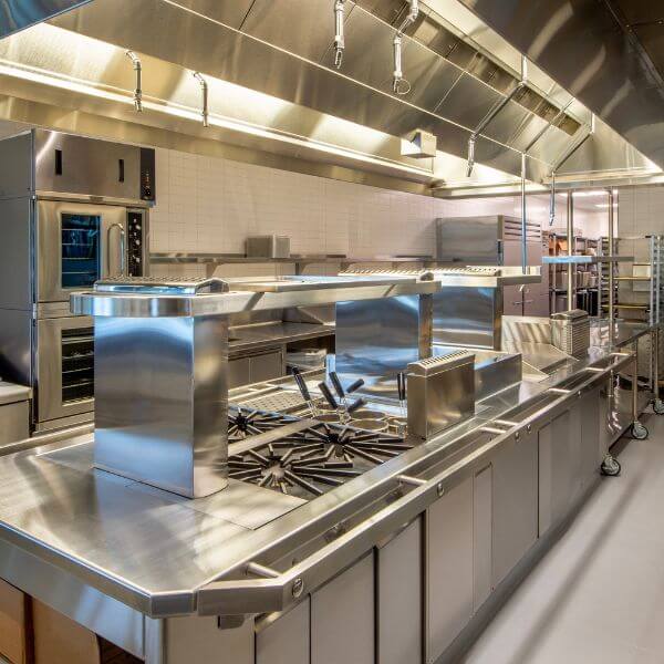 Epoxy flooring for commercial kitchens by Epoxy Flooring Guys Melbourne built for hygiene and heat resistance.