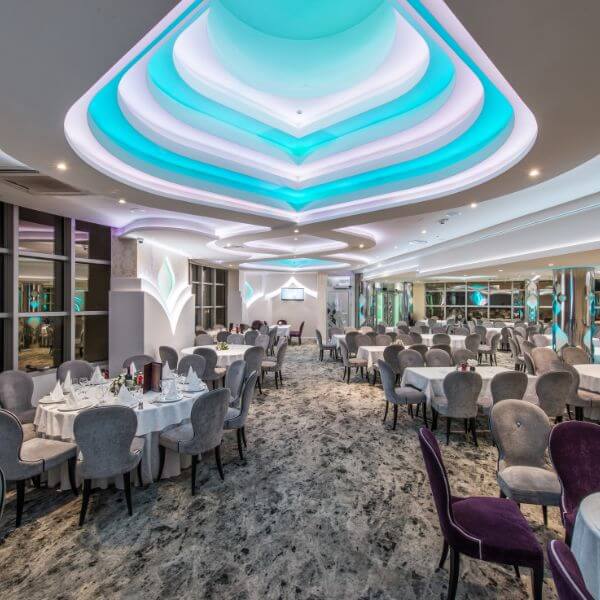 Epoxy flooring for restaurant by Epoxy Flooring Guys Melbourne, designed for durability and high-traffic dining spaces.