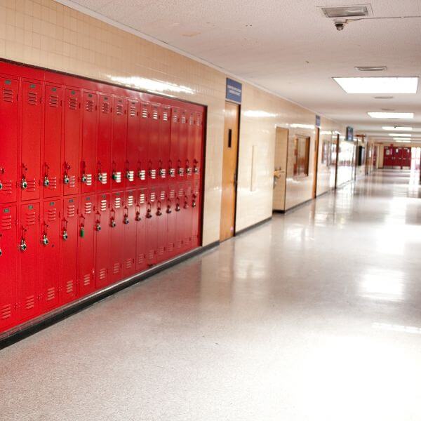 Epoxy flooring for school hallways, built tough by Epoxy Flooring Guys Melbourne to handle foot traffic and daily wear.