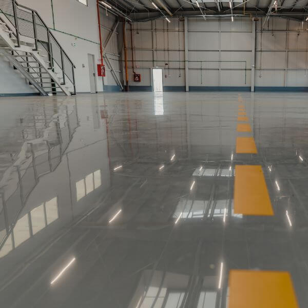 Industrial epoxy flooring by Epoxy Flooring Guys Melbourne, finished to handle tough use and chemical spills.