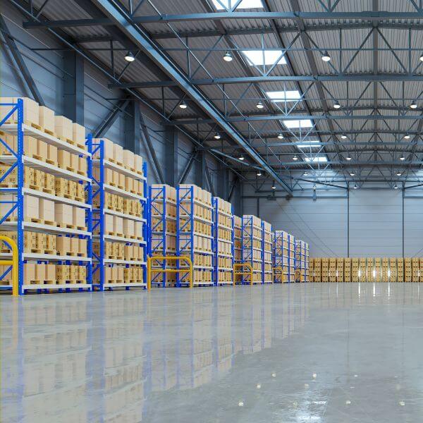 Warehouse epoxy flooring made to handle forklifts, pallet racks and heavy daily use without cracking or peeling by Epoxy Flooring Guys Melbourne.